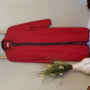 Vintage Vanity Fair Long Full Zip Robe Housecoat